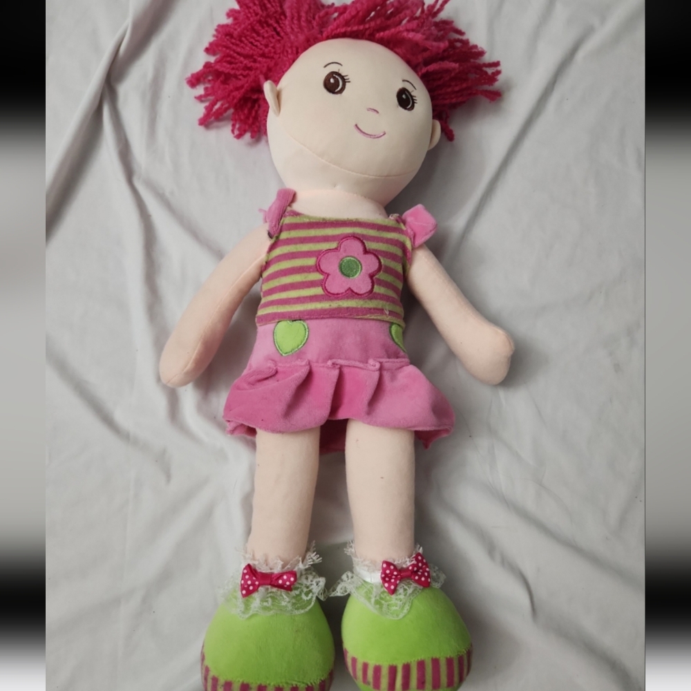 Senario girls 16 inch pink Plush Doll #G002